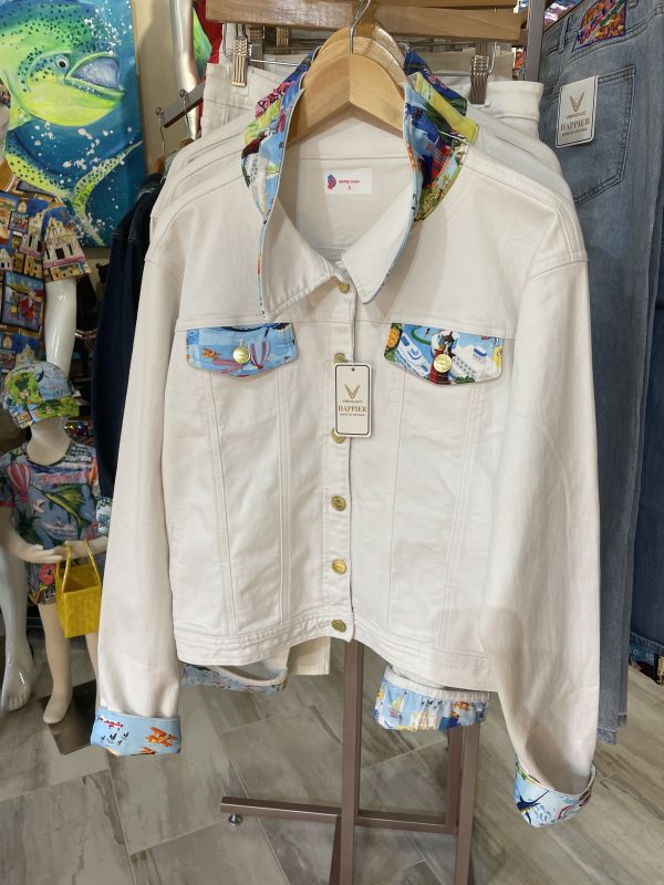 Tropical Breeze Denim Jacket - Image 5