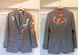 Dove Gray Garden Blazer